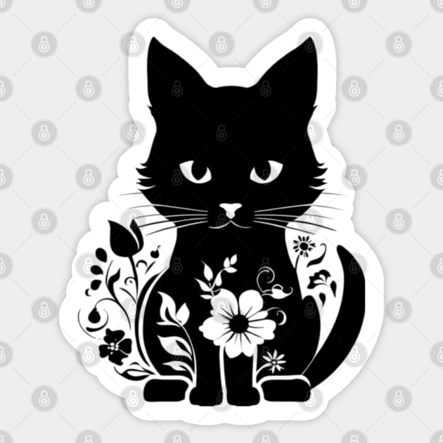Happy Cat Sticker by FabRonics